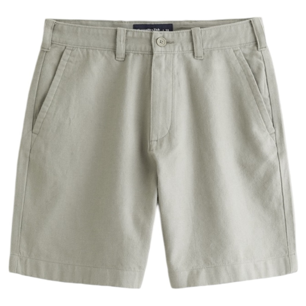 Tan Abercrombie & Finch 9 inch Short (29)